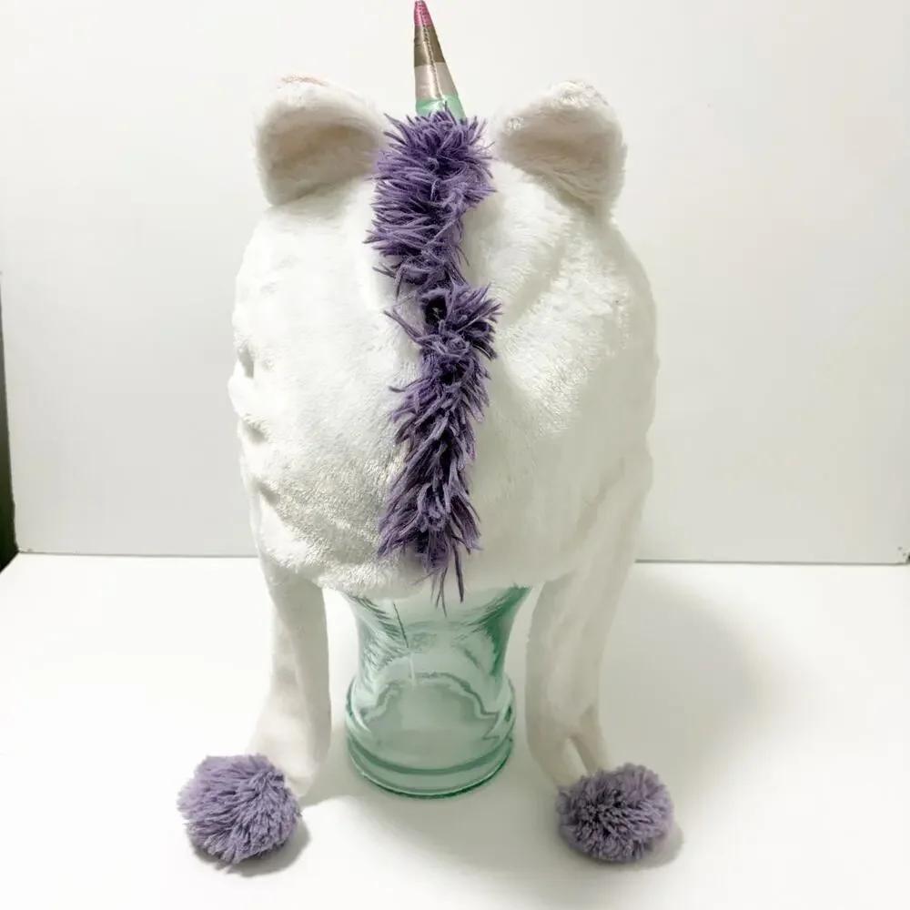 Unicorn plush hat